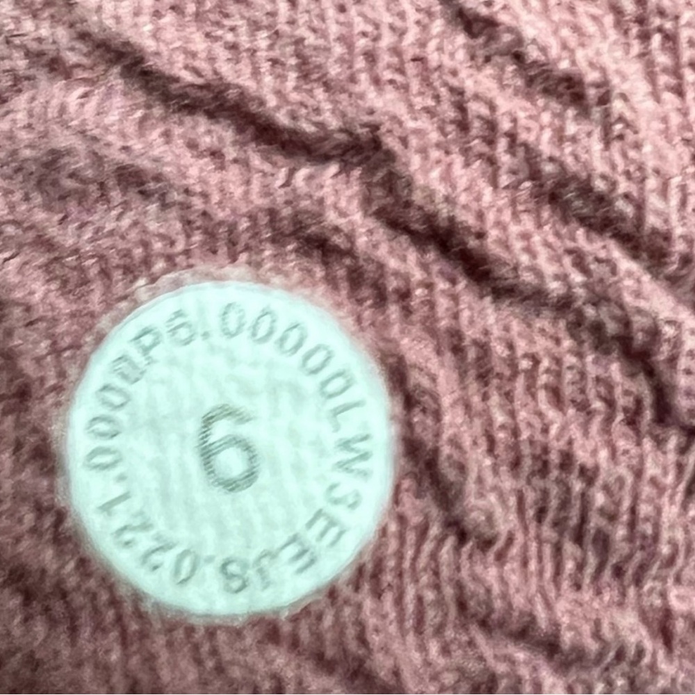 Lululemon Textured Crewneck Pullover Spiced Chai Size 6 - Picture 8 of 10